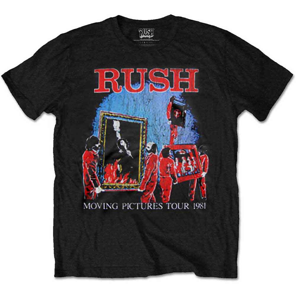 Rush - Moving Pictures Tour | T-Shirt Black