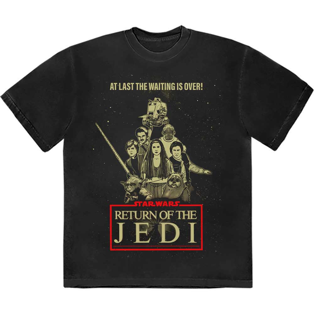 Star Wars - Return Of The Jedi Waiting Is Over | T-Shirt Black