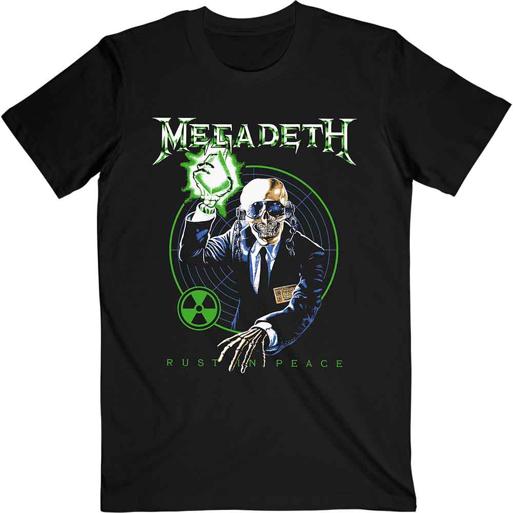 Megadeth - Vic Target Rust In Peace Anniversary | T-Shirt Black