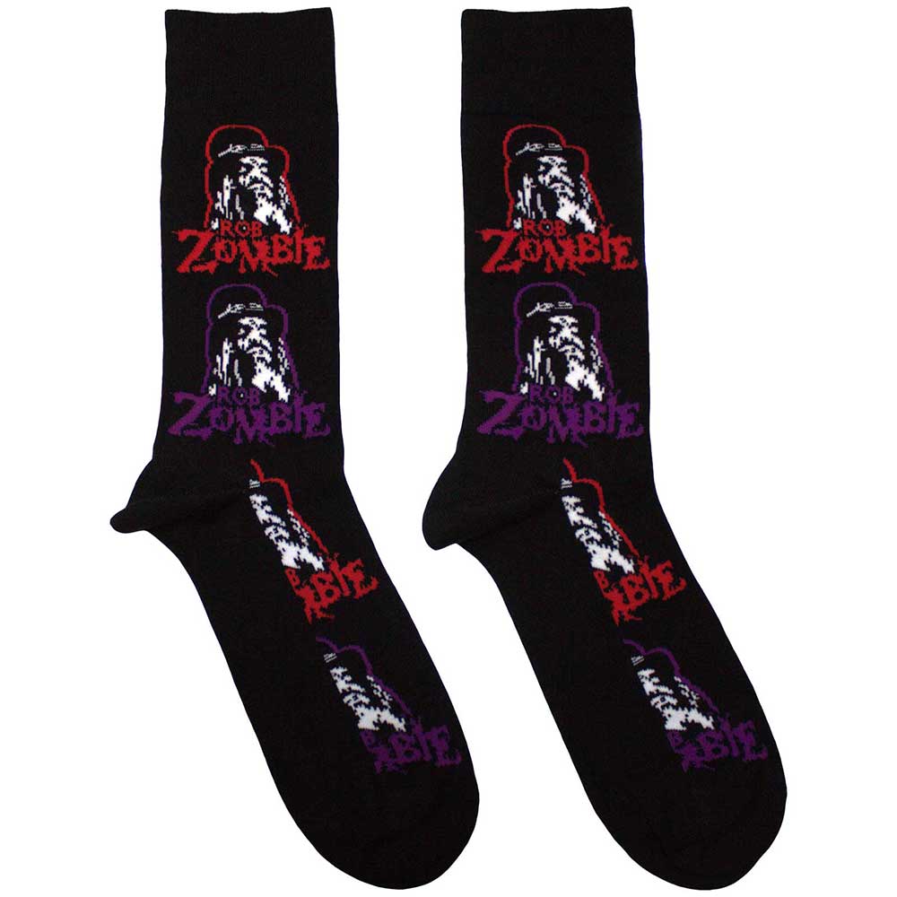 Rob Zombie - Multicolour Repeats | Black