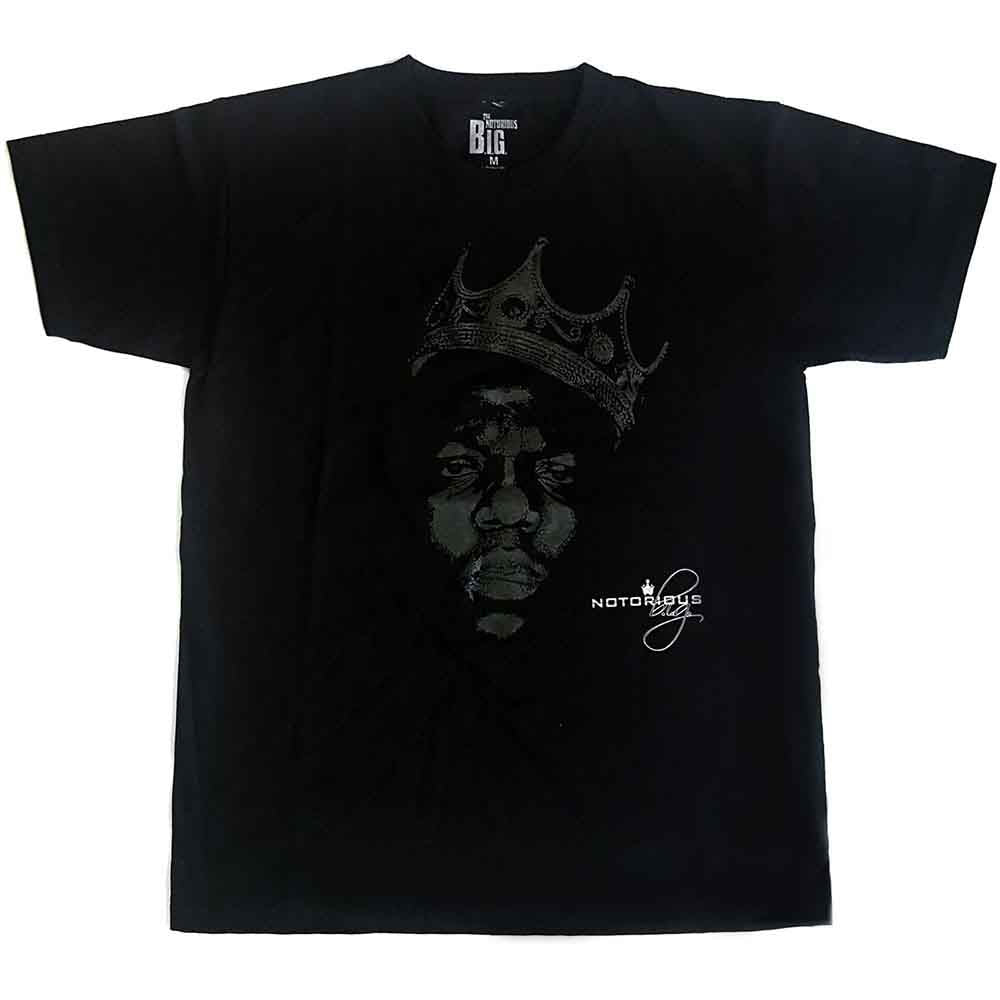 Biggie Smalls - Green Crown | T-Shirt Black