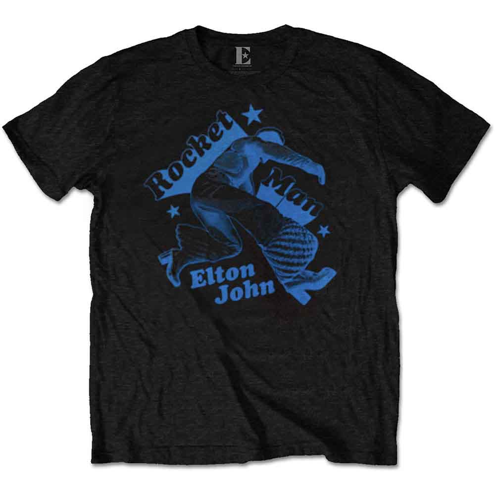 Elton John - Rocketman Jump | T-Shirt Black