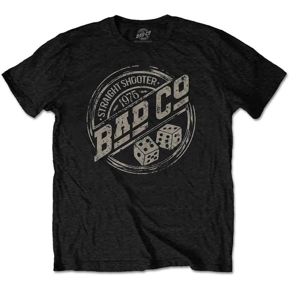 Bad Company - Straight Shooter Roundel | T-Shirt Black