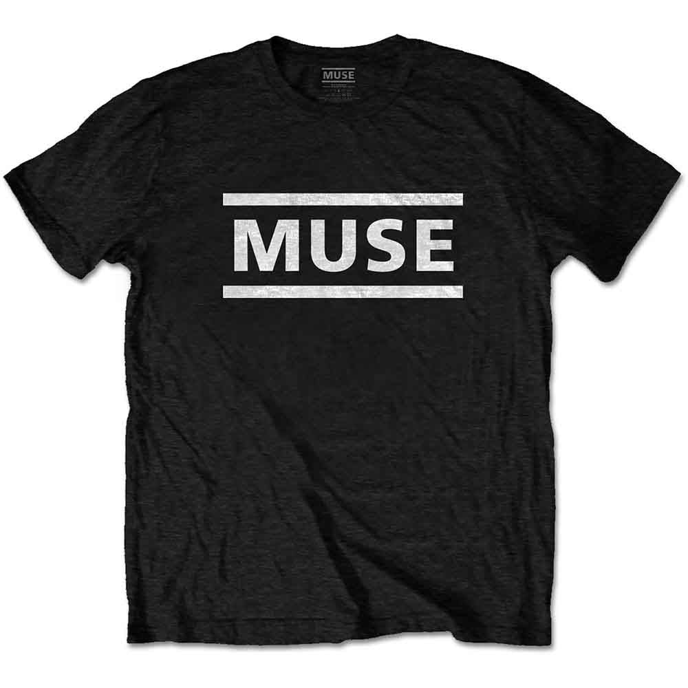 Muse - White Logo | T-Shirt Black