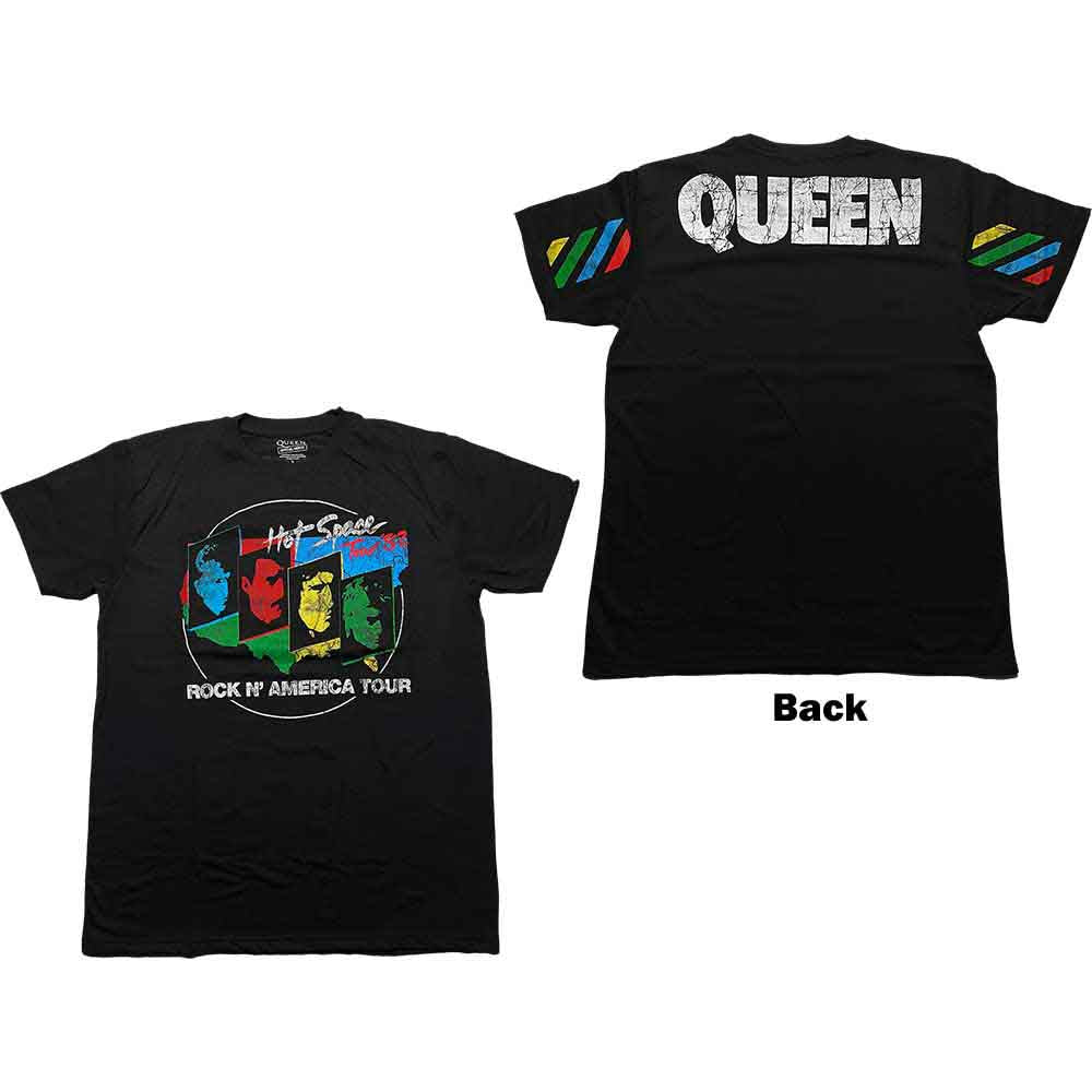 Queen - Hot Space Tour '82 | T-Shirt Black