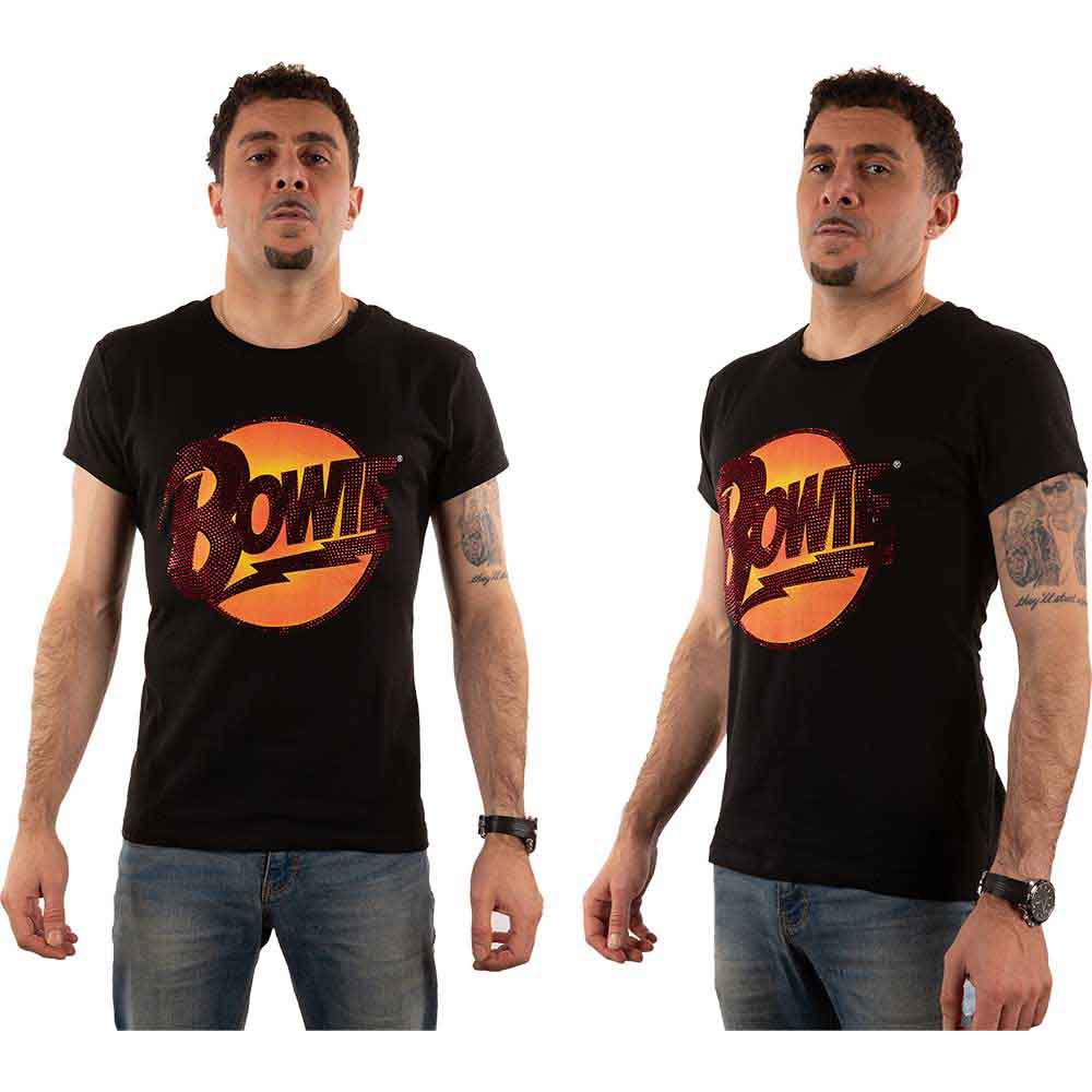 David Bowie - Diamond Dogs Logo | T-Shirt Black