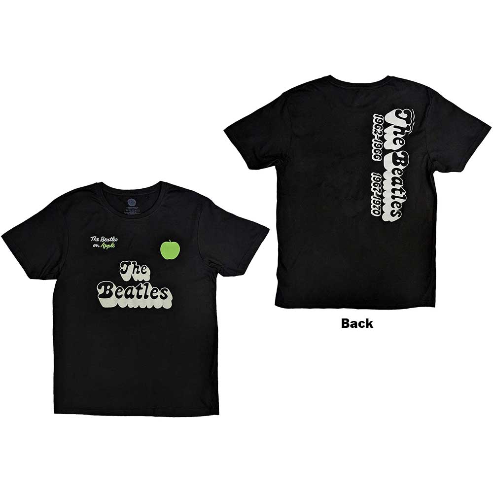 The Beatles - 70s Logo & Years | T-Shirt Black
