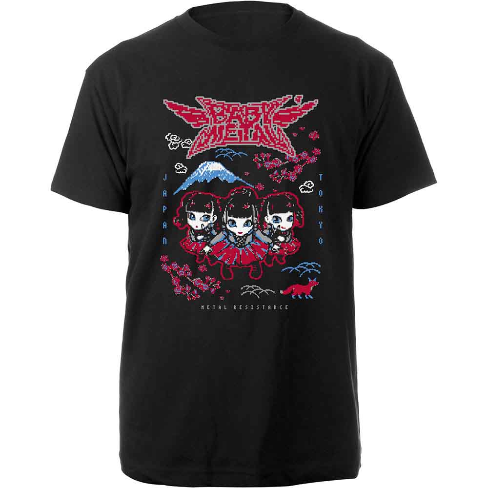 Babymetal - Pixel Tokyo | T-Shirt Black