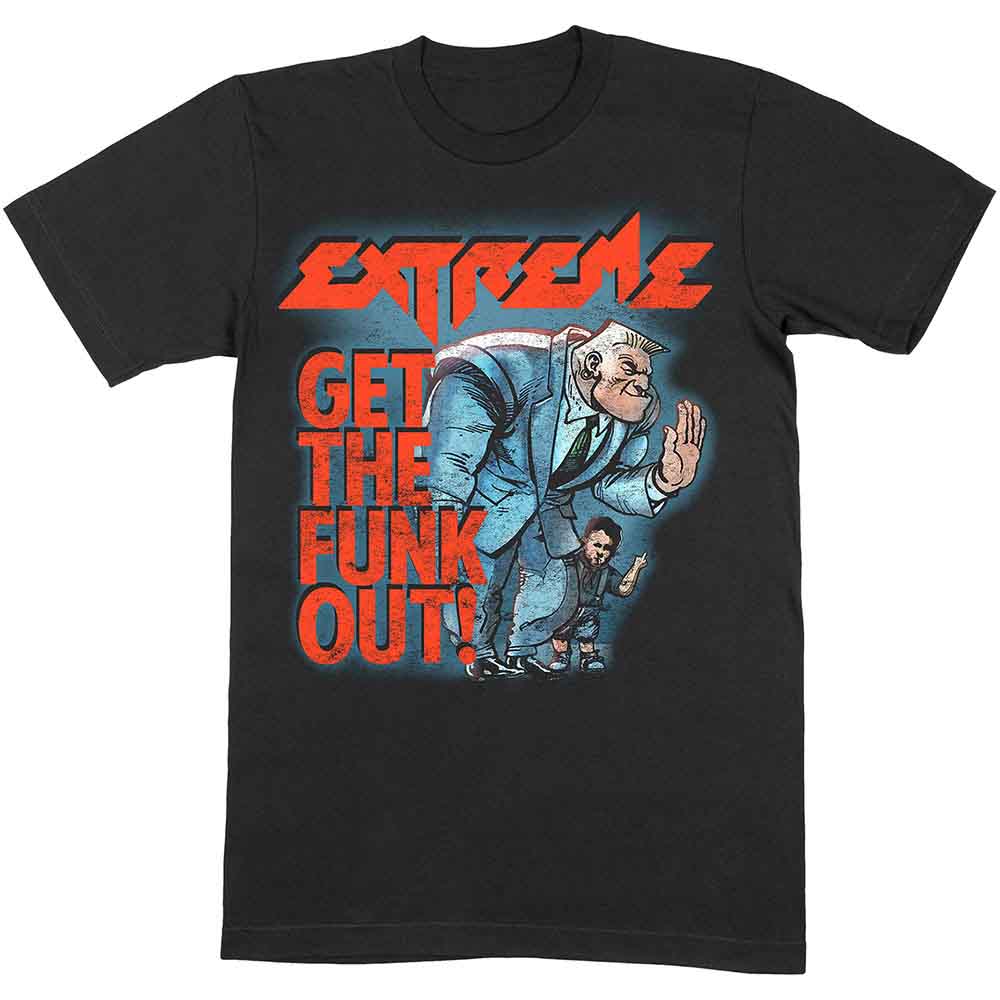 Extreme - Get the Funk Out Bouncer | T-Shirt Black