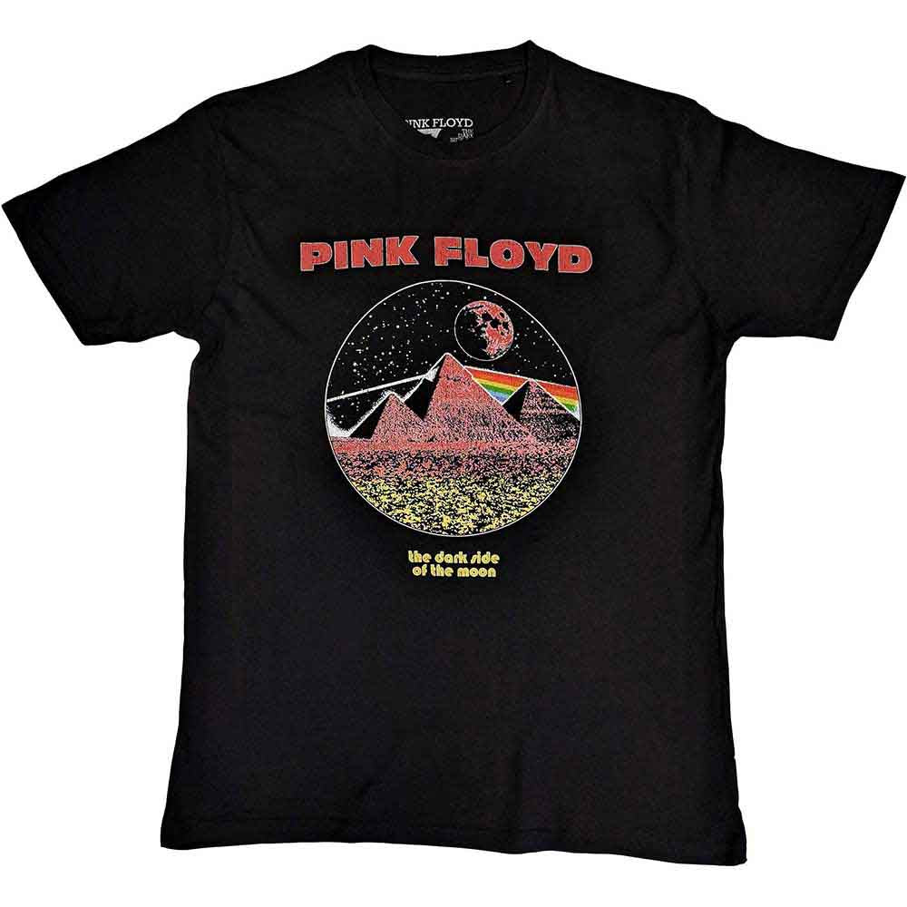 Pink Floyd - Vintage Pyramids | T-Shirt Black