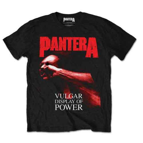 Pantera - Red Vulgar | T-Shirt Black