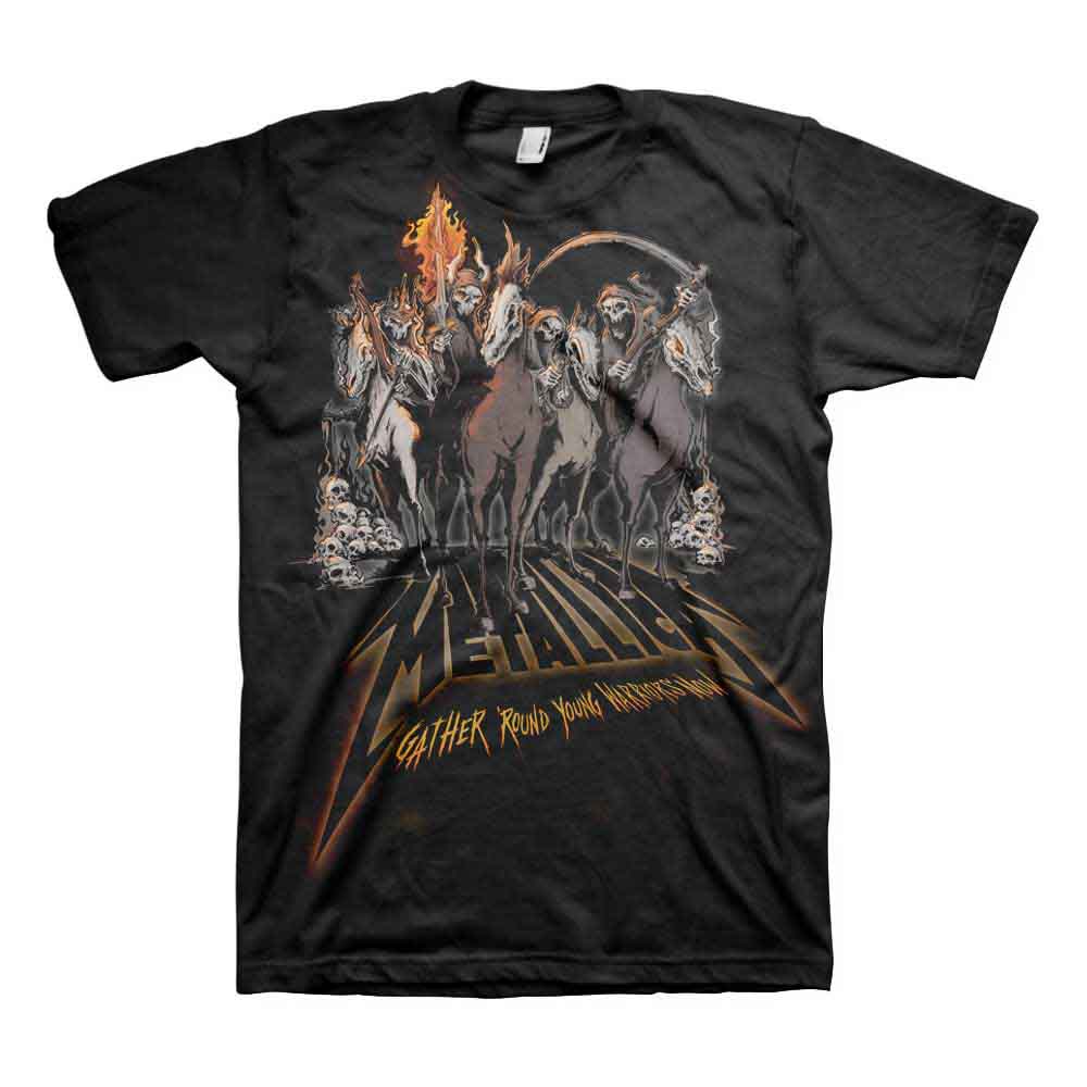 Metallica - 40th Anniversary Horsemen | T-Shirt Black