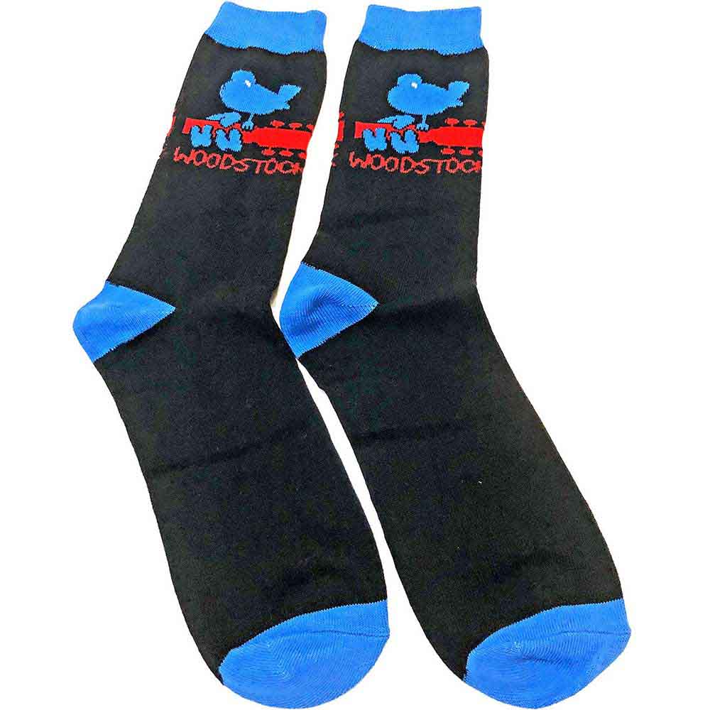 Woodstock - Logo | Socks Black