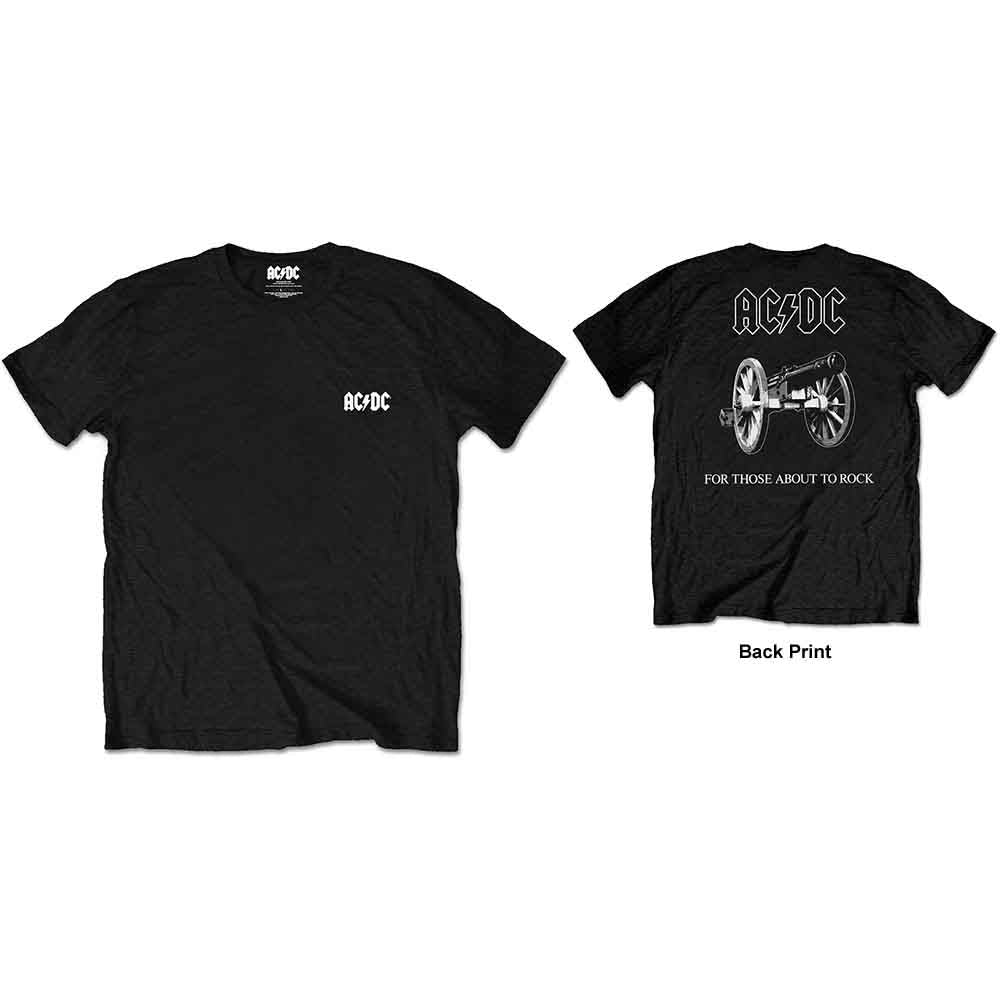 AC/DC - About To Rock | T-Shirt Black