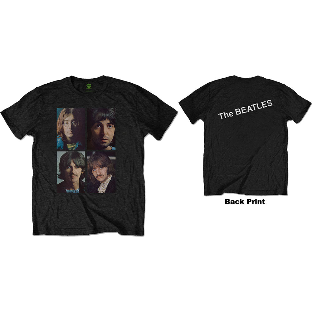 The Beatles - White Album Faces | T-Shirt Black