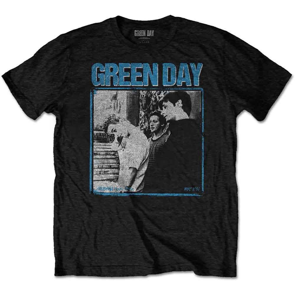 Green Day - Photo Block | T-Shirt Black