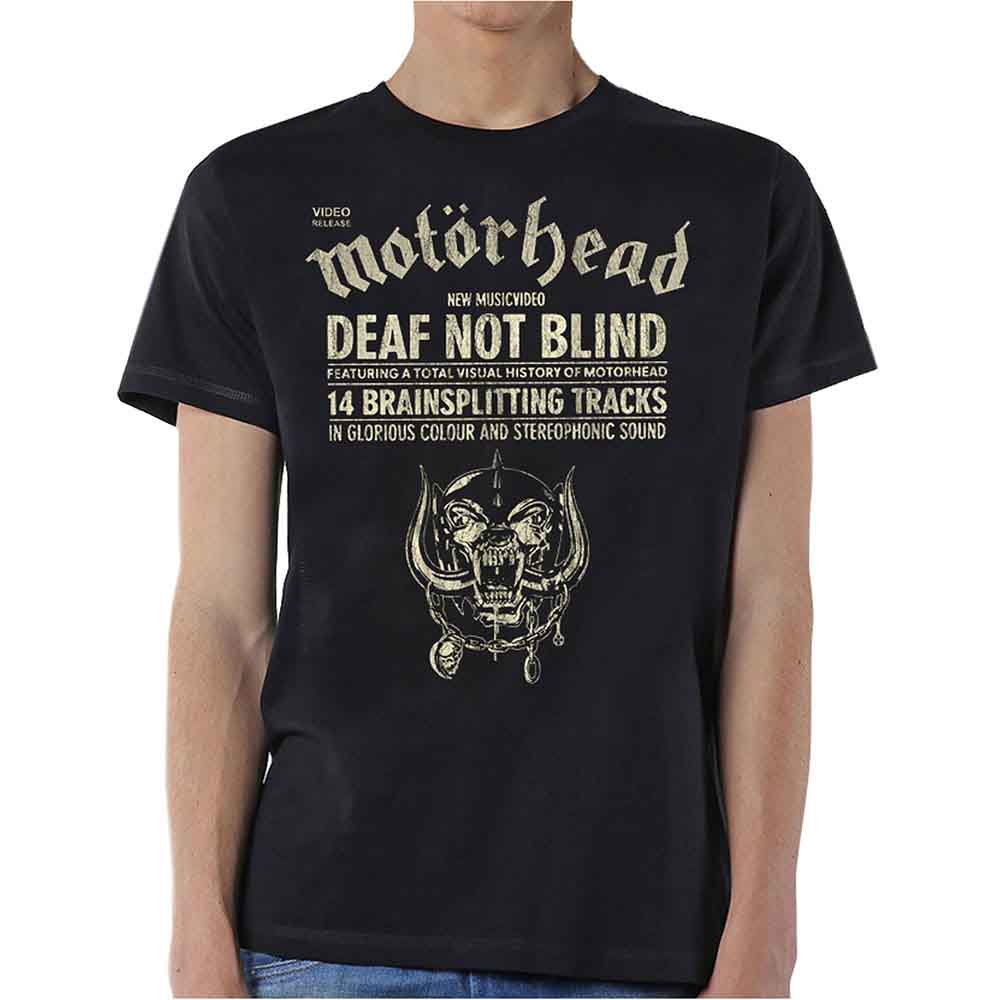 Motorhead - Deaf Not Blind | T-Shirt Black