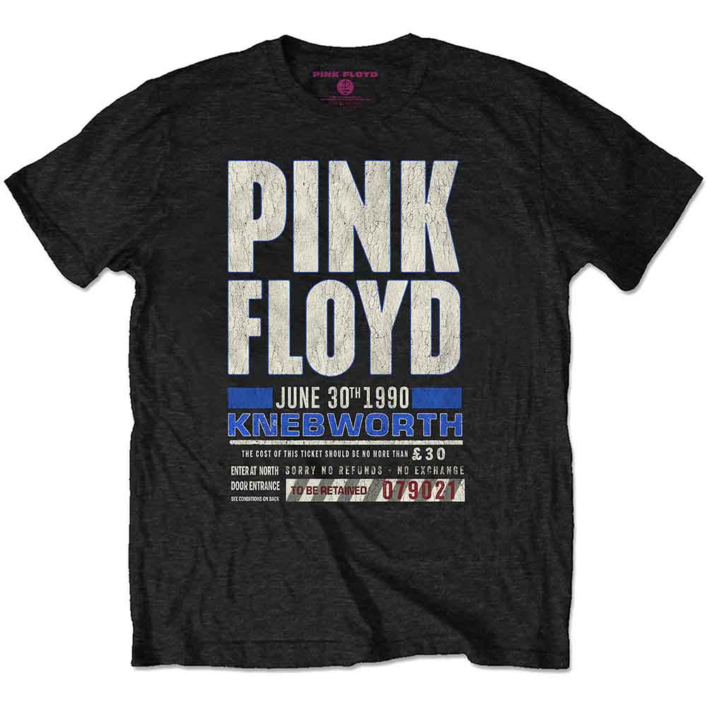 Pink Floyd - Knebworth '90 Red | T-Shirt Black