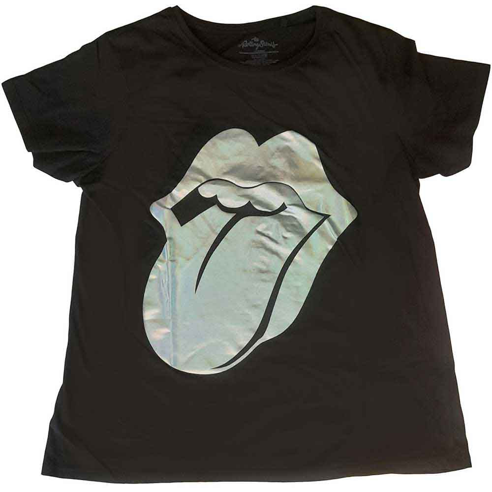 The Rolling Stones - Foil Tongue | T-Shirt Black