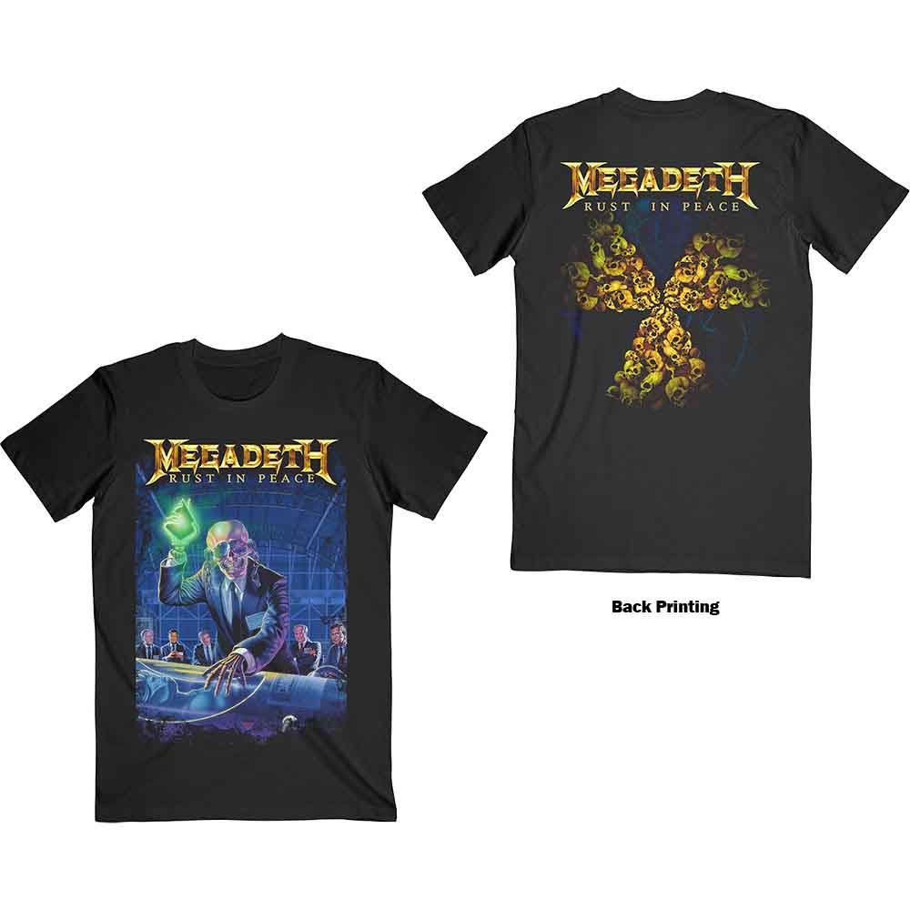 Megadeth - Rust In Peace 30th Anniversary | T-Shirt Black
