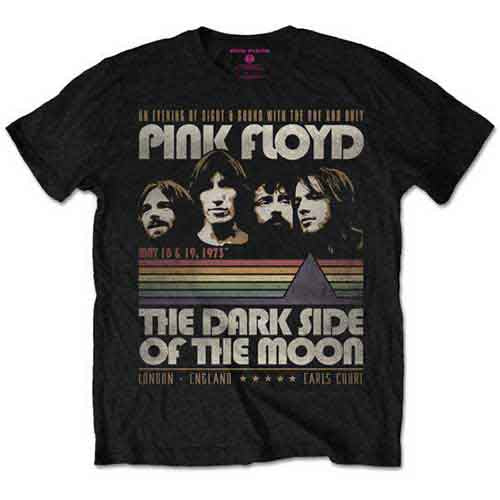 Pink Floyd - Vintage Stripes | T-Shirt Black