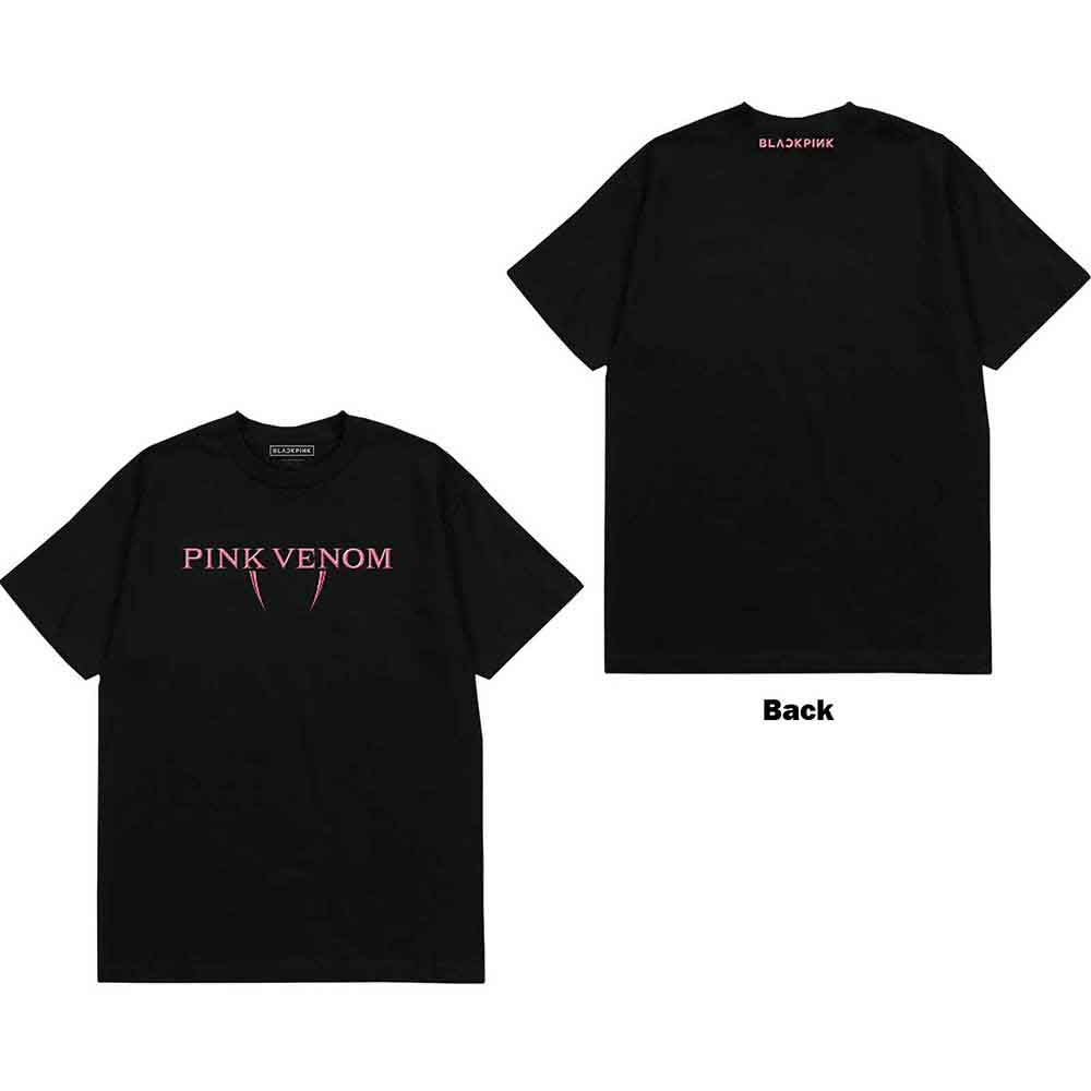 BlackPink - Pink Venom Logo | T-Shirt Black