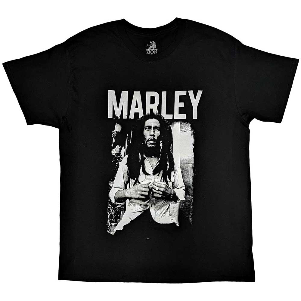 Bob Marley - Black & White | T-Shirt Black