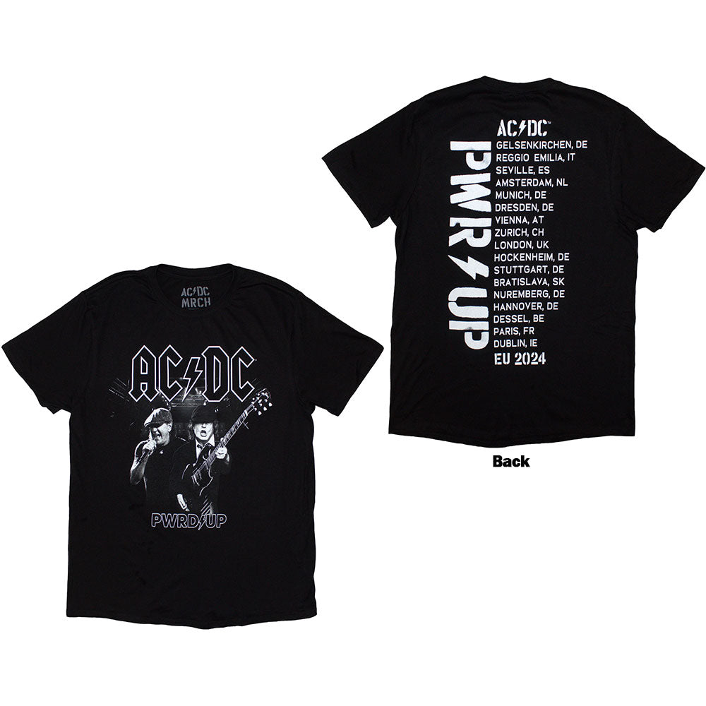 AC/DC - PWRD-UP B&W Photo EU Tour '24 | Black