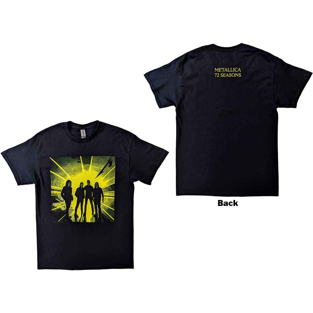 Metallica - 72 Seasons Burnt Strobe | T-Shirt Black