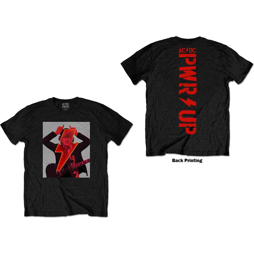 AC/DC - Angus Finger Horns | T-Shirt Black