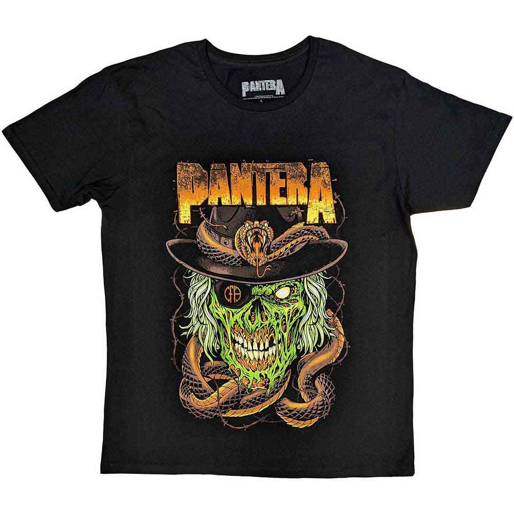Pantera - Snake & Skull | T-Shirt Black