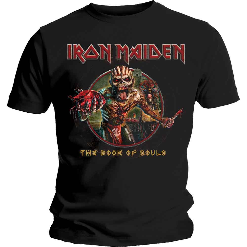 Iron Maiden - Book of Souls Eddie Circle | T-Shirt Black