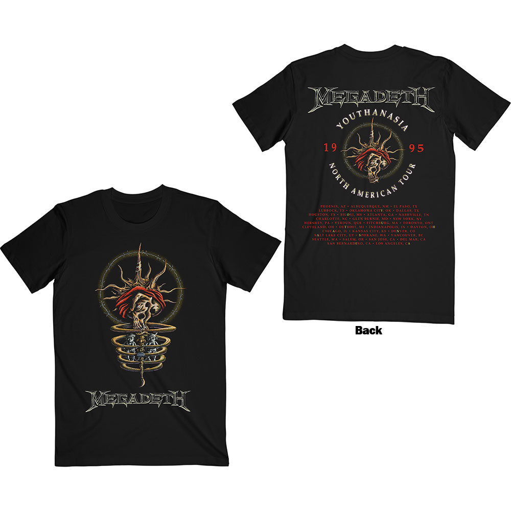 Megadeth | Youthanasia 1995 North American Tour | Black