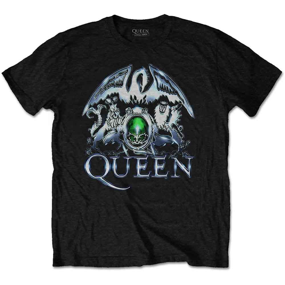 Queen - Metal Crest | T-Shirt Black