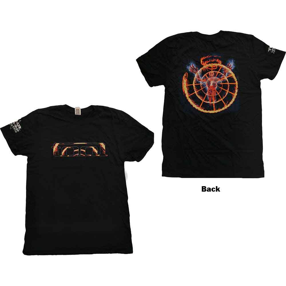 Tool - Flame Spiral | T-Shirt Black
