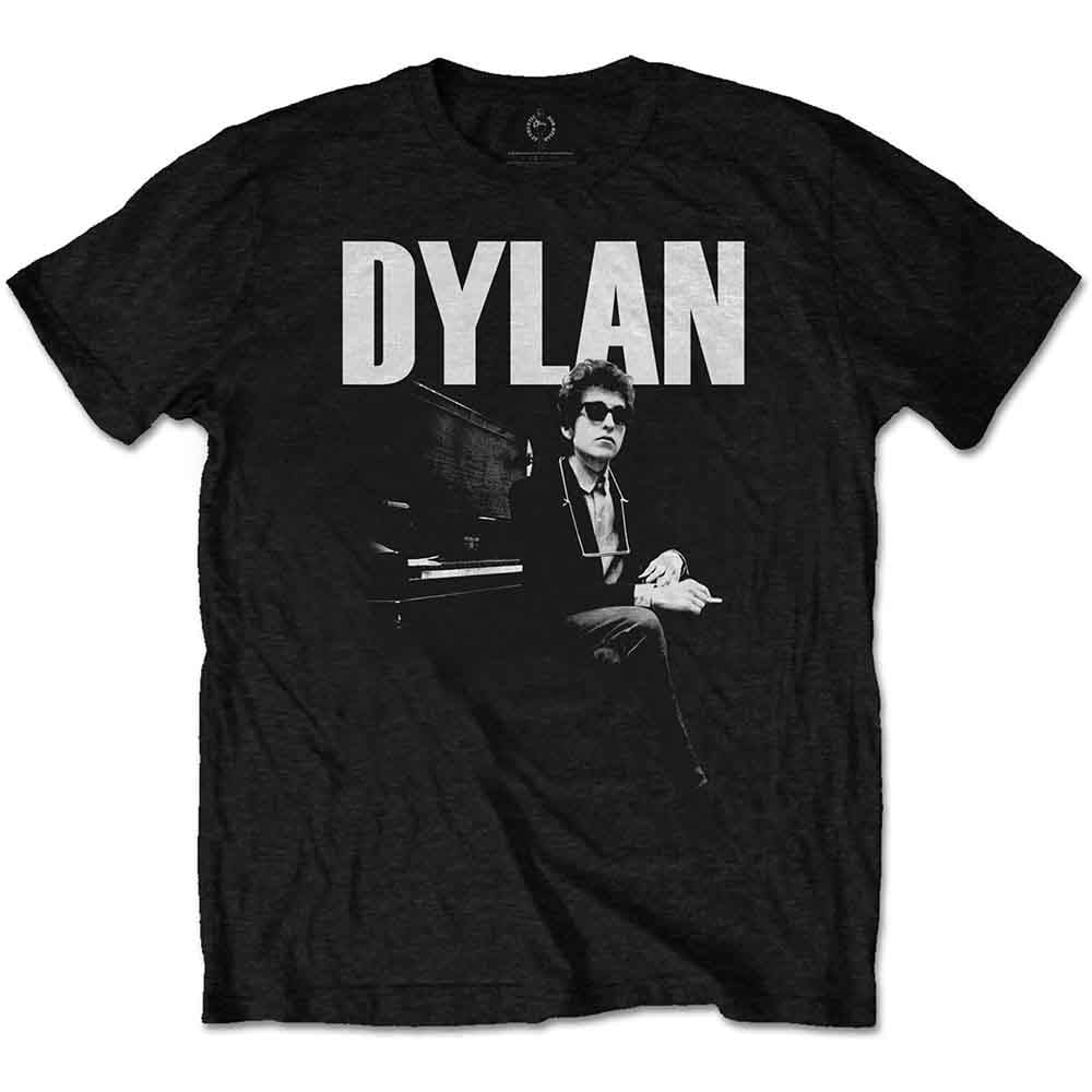 Bob Dylan - At Piano | T-Shirt Black