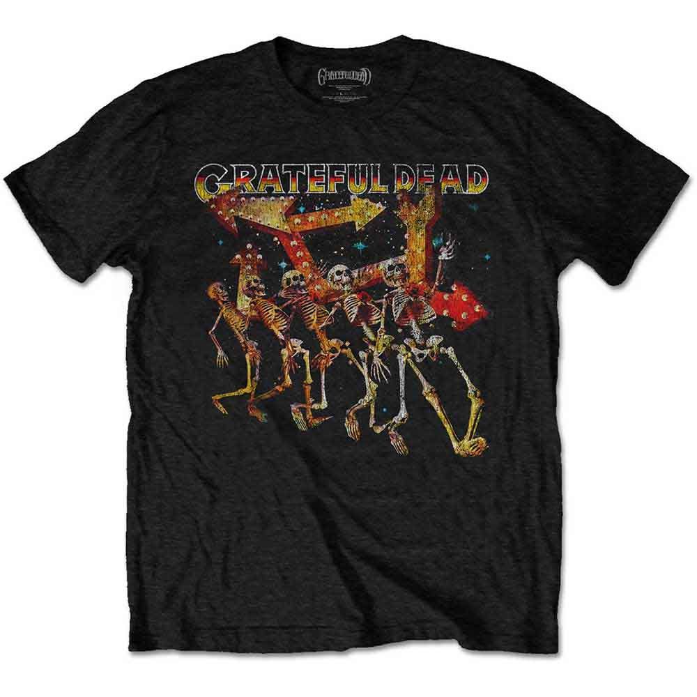 Grateful Dead - Truckin' Skellies Vintage | T-Shirt Black