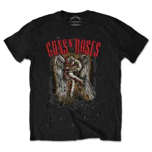 Guns N' Roses - Sketched Cherub | T-Shirt Black