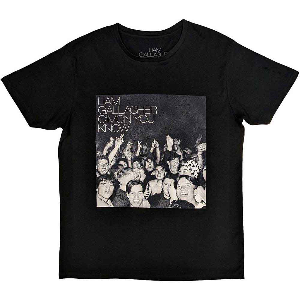 Liam Gallagher - C'mon You Know | T-Shirt Black