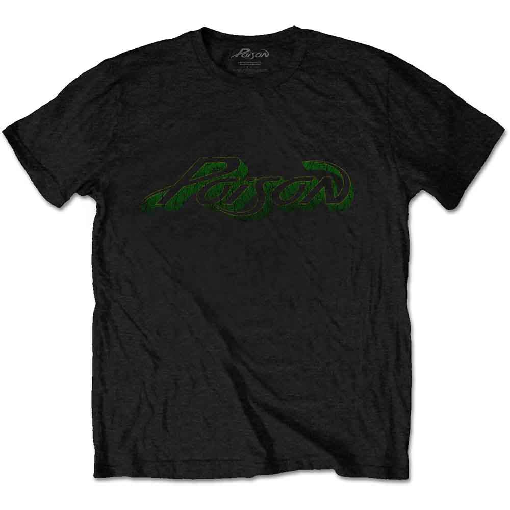 Poison - Vintage Logo | T-Shirt Black