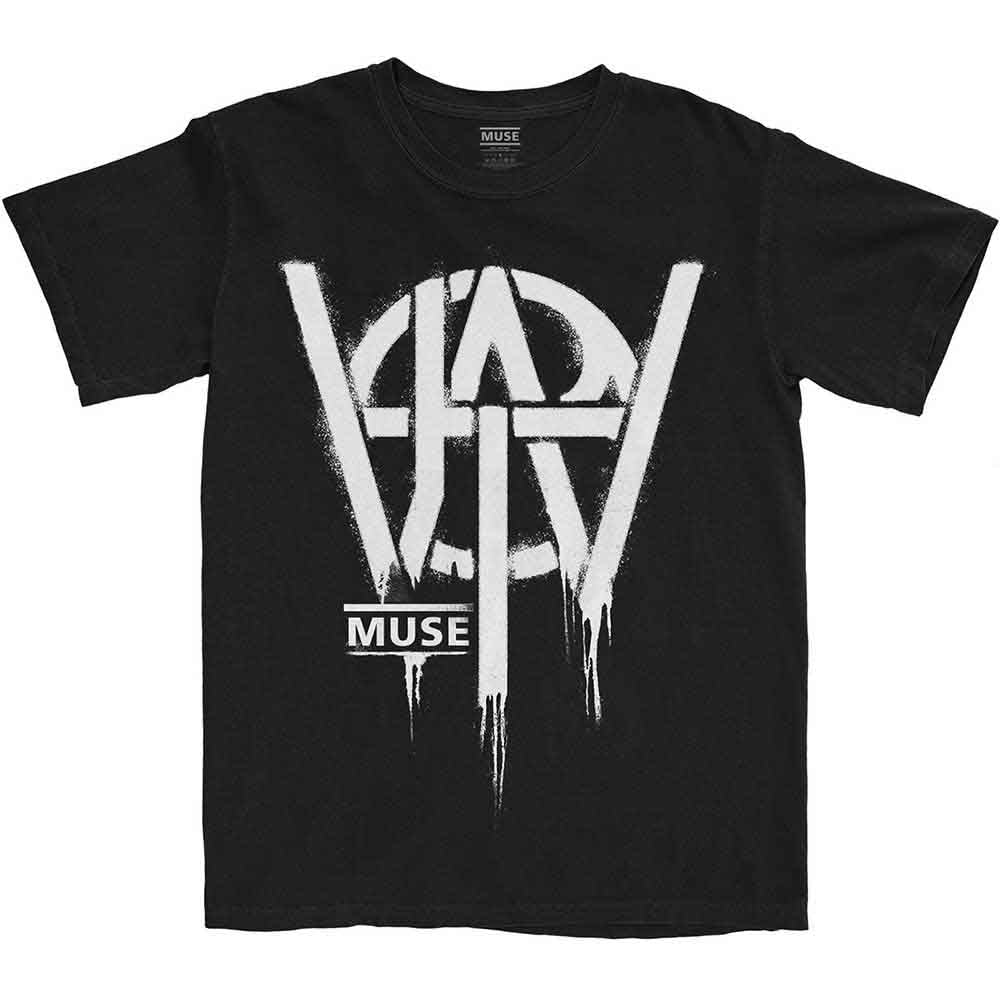 Muse - Will of the People Stencil | T-Shirt Black