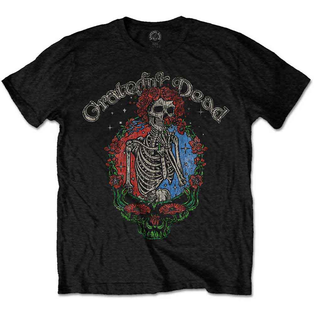 Grateful Dead - Floral Stealie | T-Shirt Black