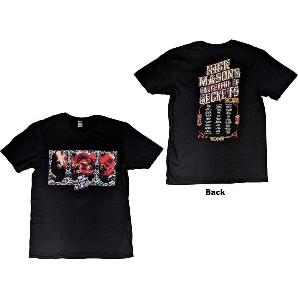 Nick Mason's Saucerful of Secrets - Hokusai Wave European Tour 2022 | T-Shirt Black