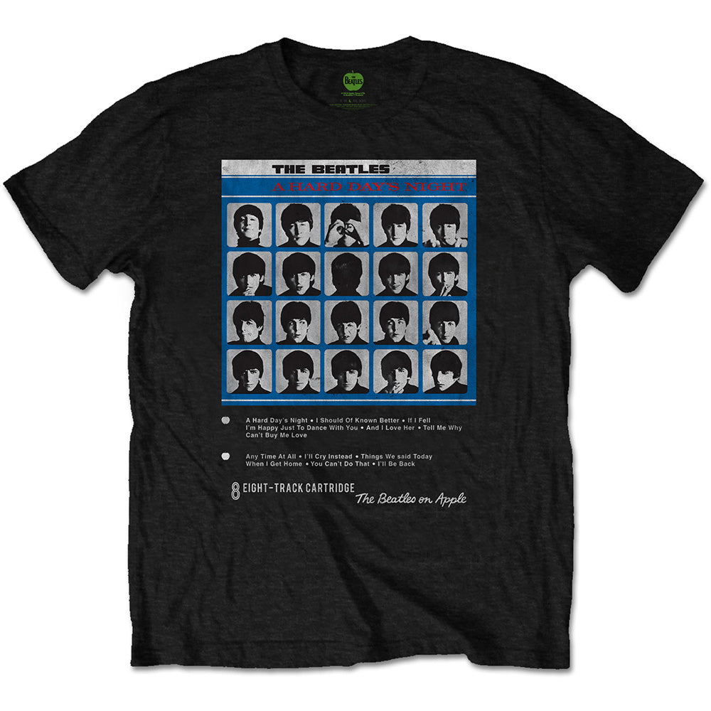 The Beatles - Hard Days Night 8 Track | T-Shirt Black
