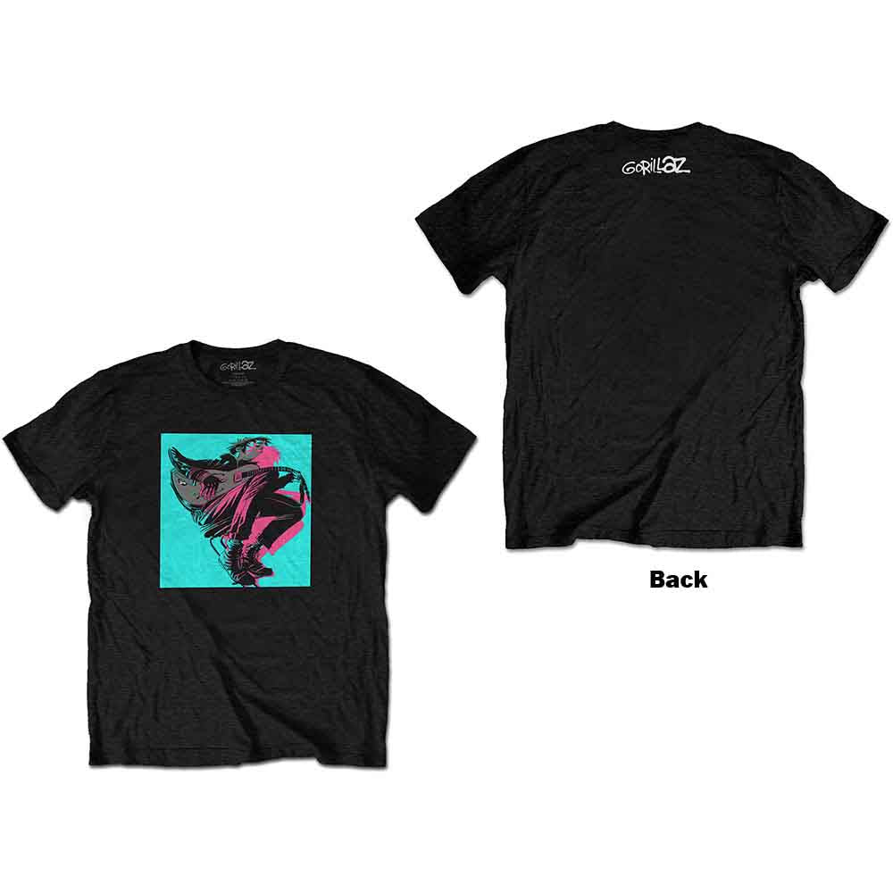 Gorillaz - Now Now Logo | T-Shirt Black