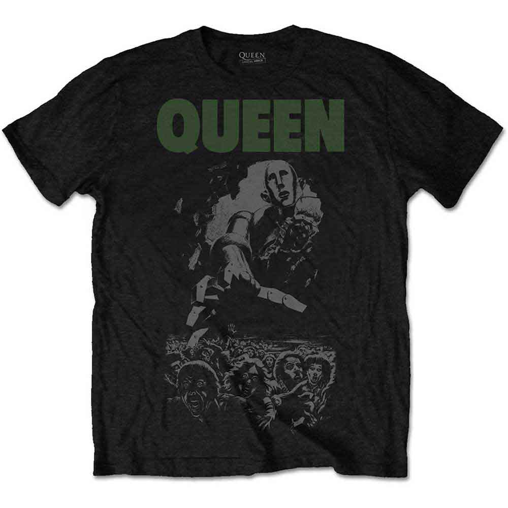Queen - News of the World 40th Full Cover | T-Shirt Black