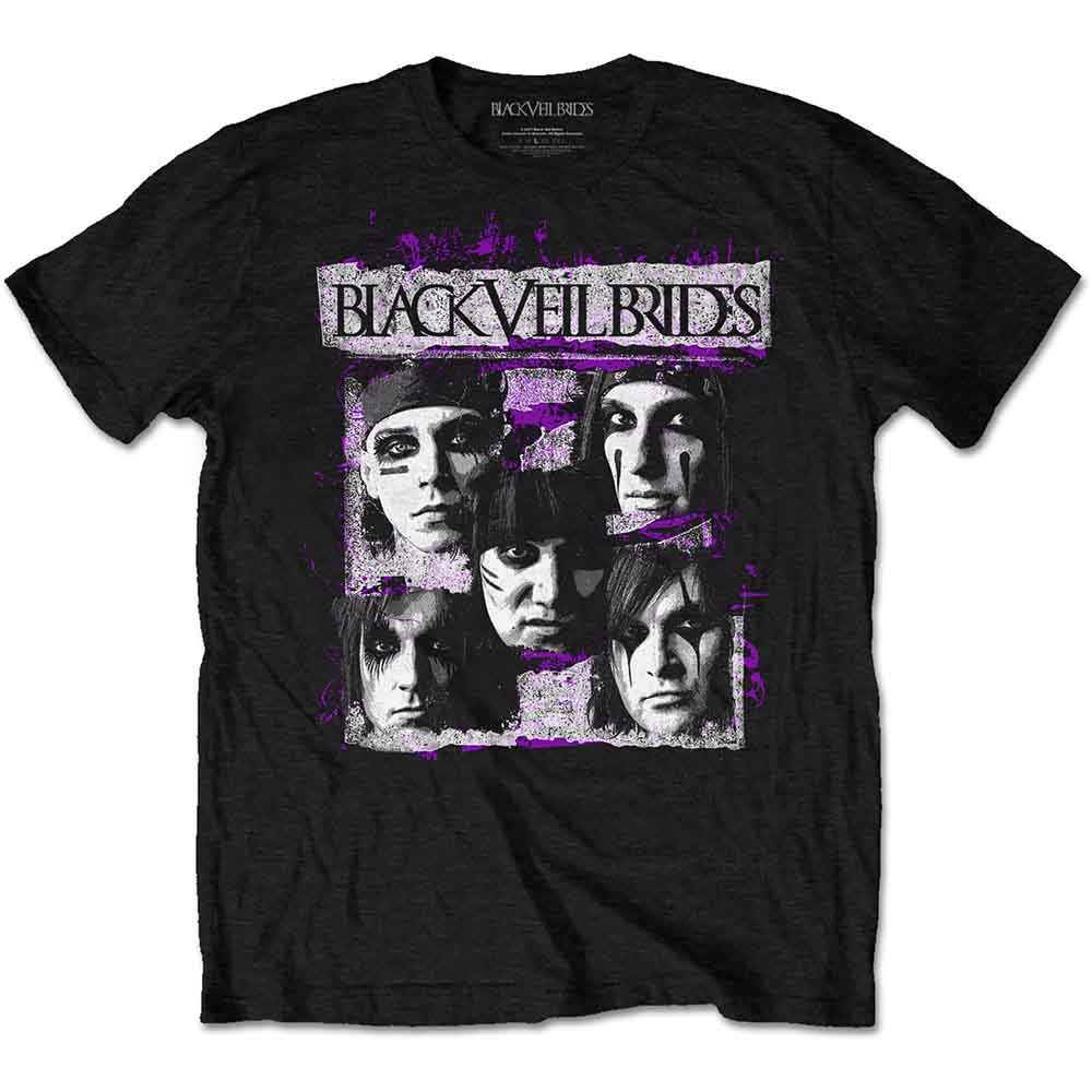 Black Veil Brides - Grunge Faces | T-Shirt Black