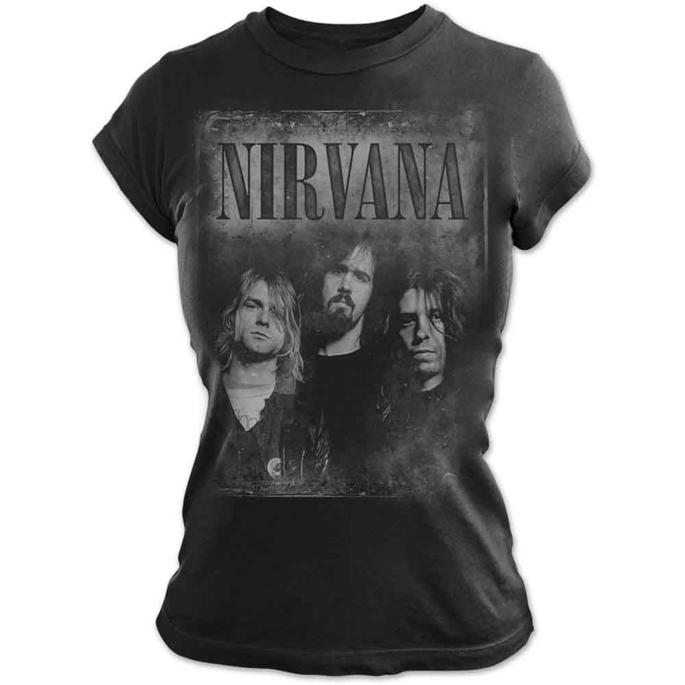 Nirvana - Faded Faces | T-Shirt Black