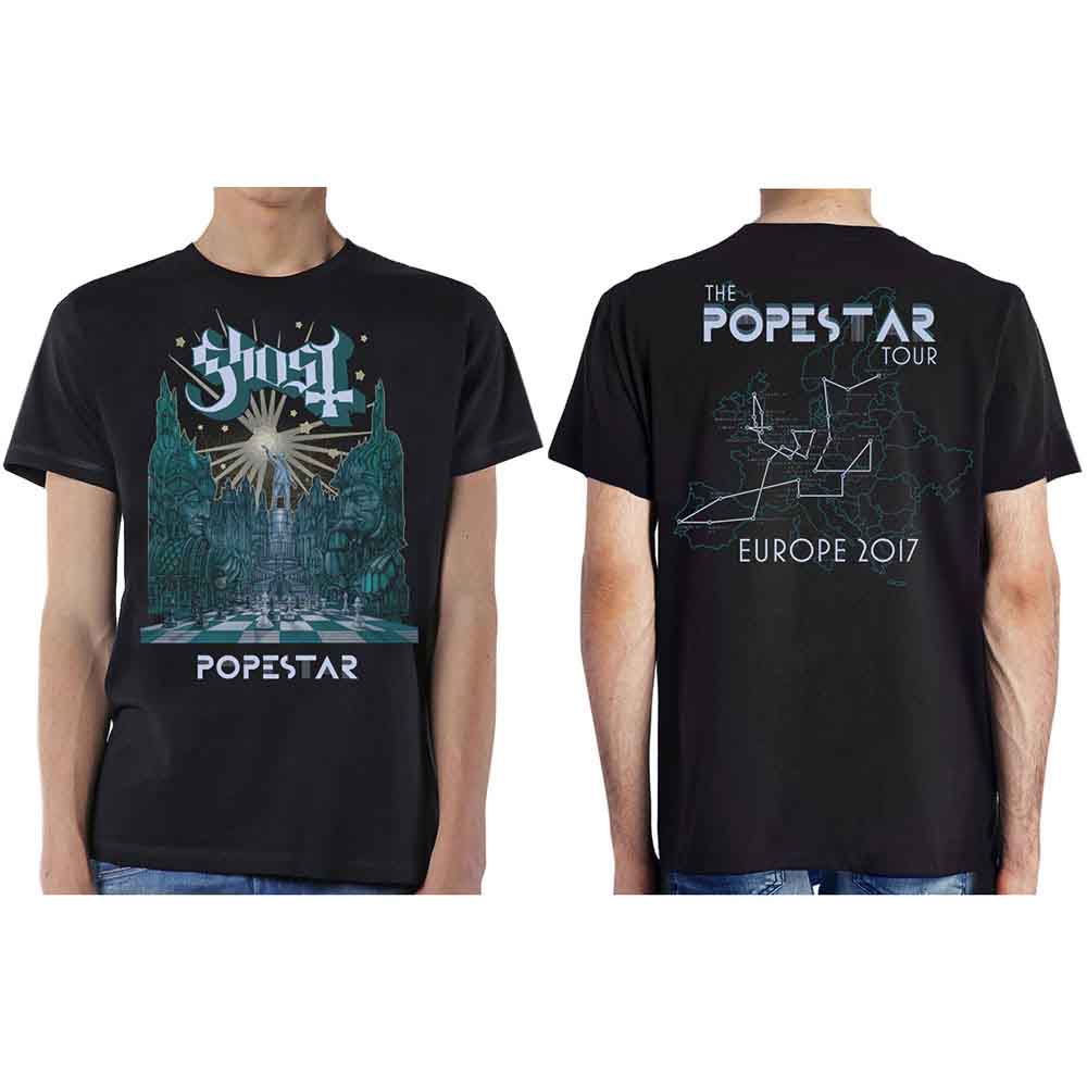 Ghost - Lightbringer Popestar Tour Europe 2017 | T-Shirt Black