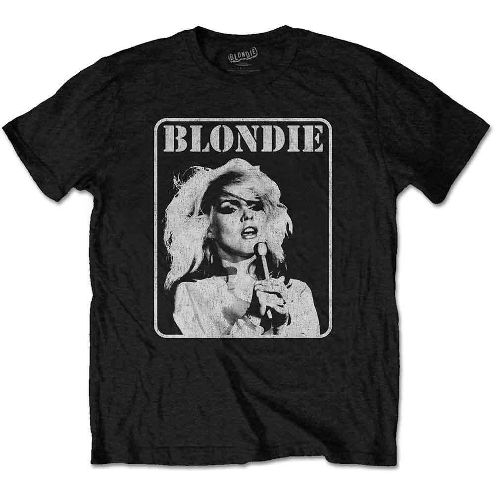 Blondie - Presente Poster | T-Shirt Black